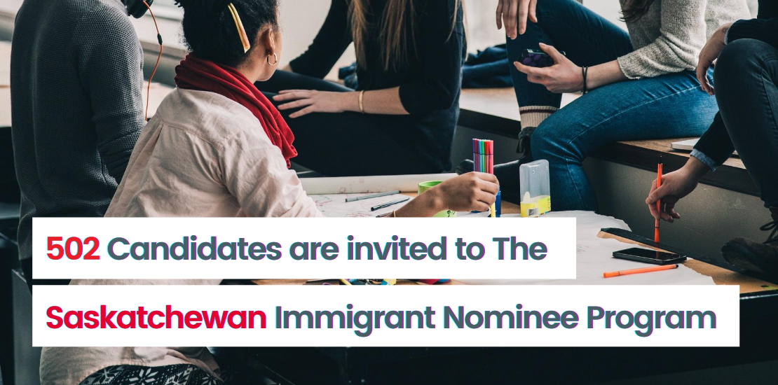 502 Candidates Are Invited To The Saskatchewan Immigrant Nominee ...