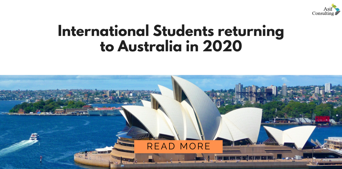 International Students return