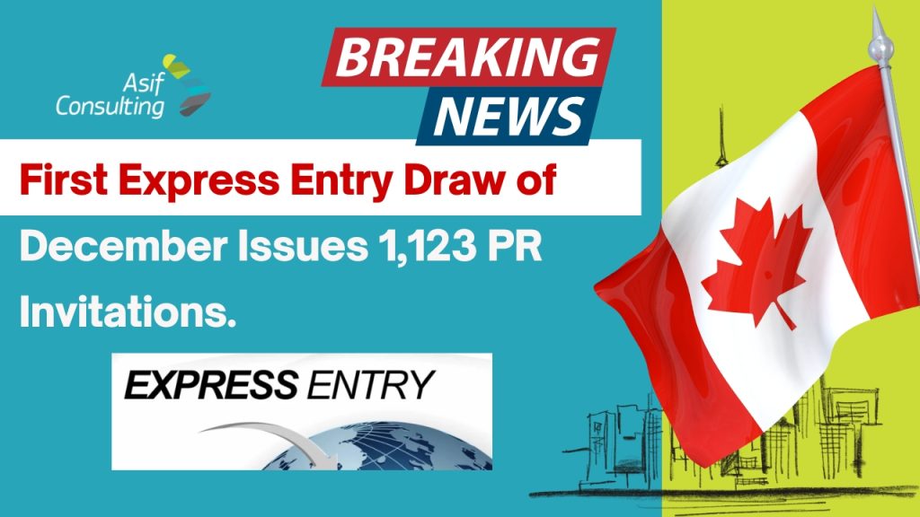 Canada’s First December Express Entry Draw
