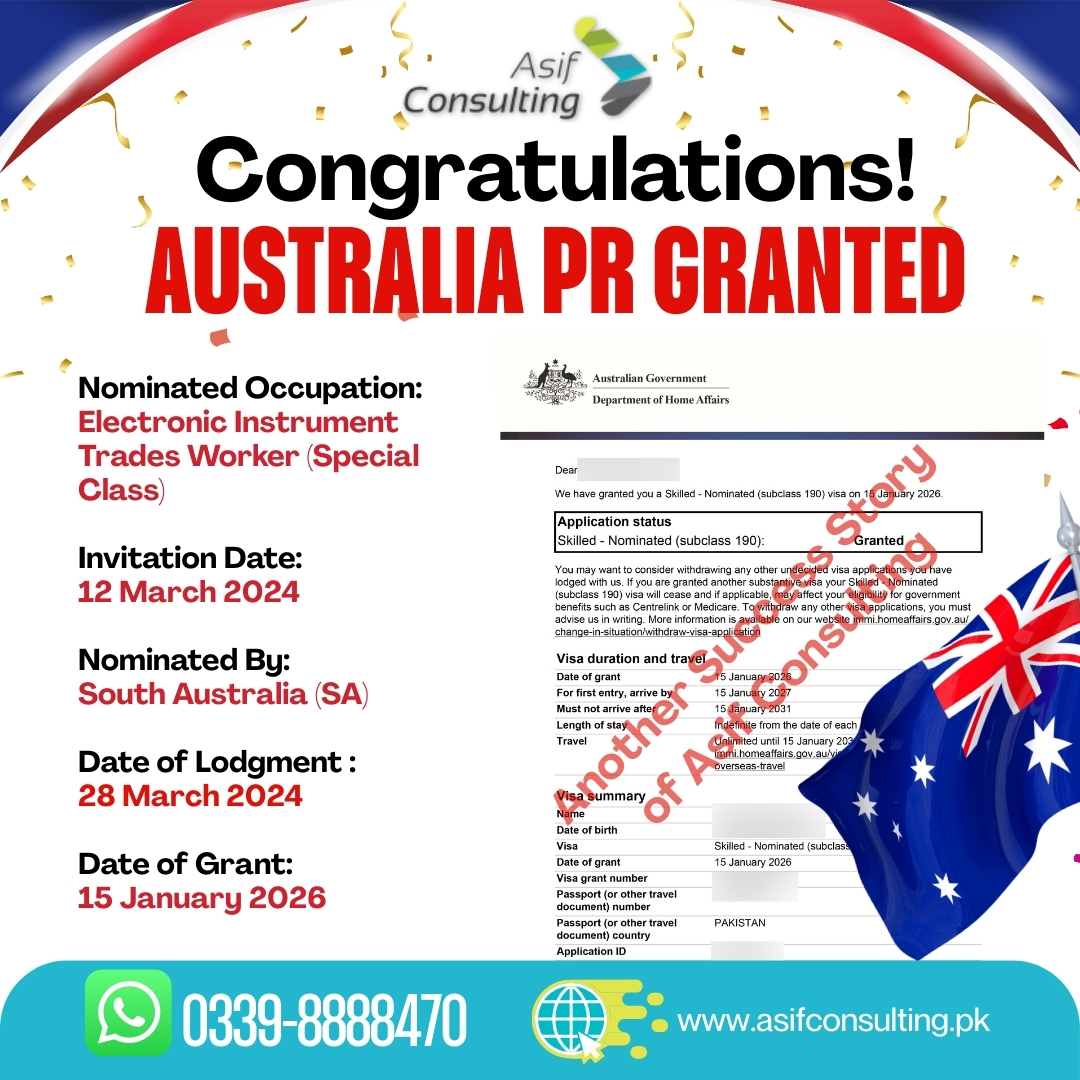 Australia PR Subclass 190