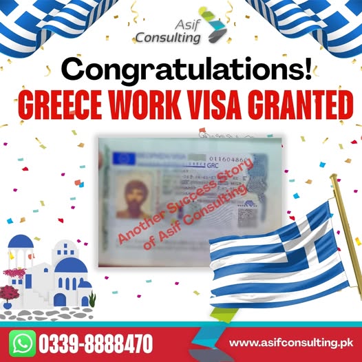Greece Work Visa Pakistan