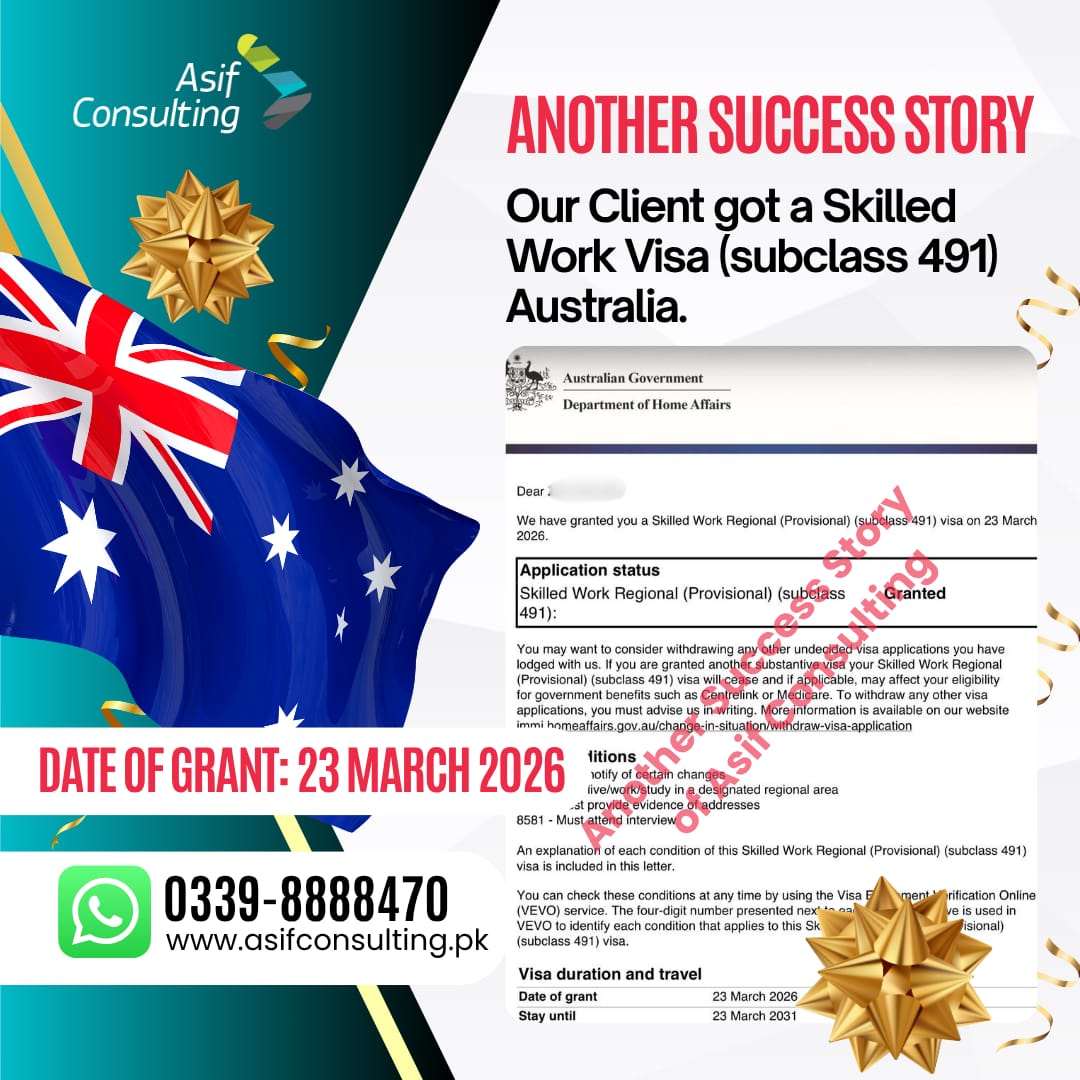 Subclass 491 Visa Granted