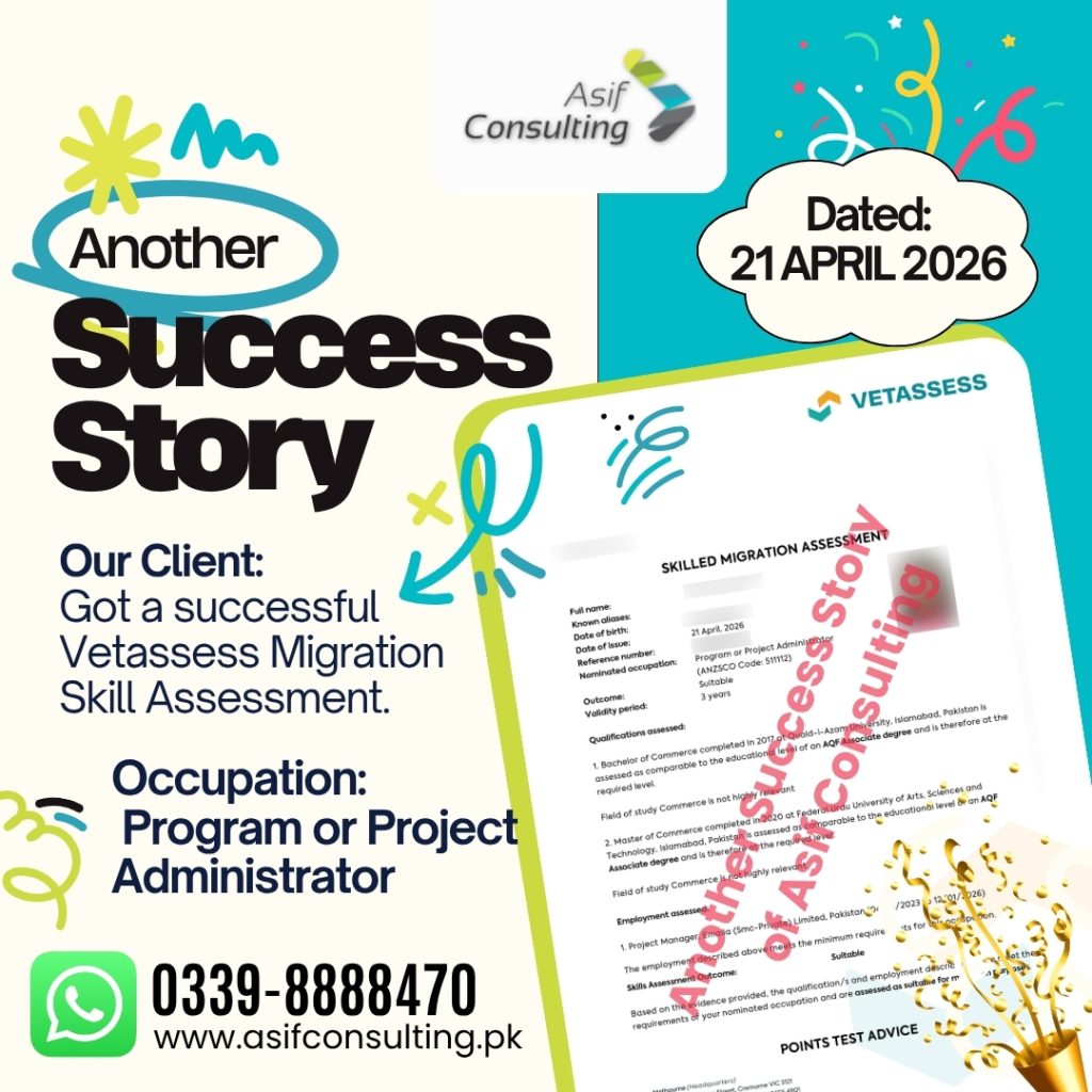 VETASSESS skills assessment Australia