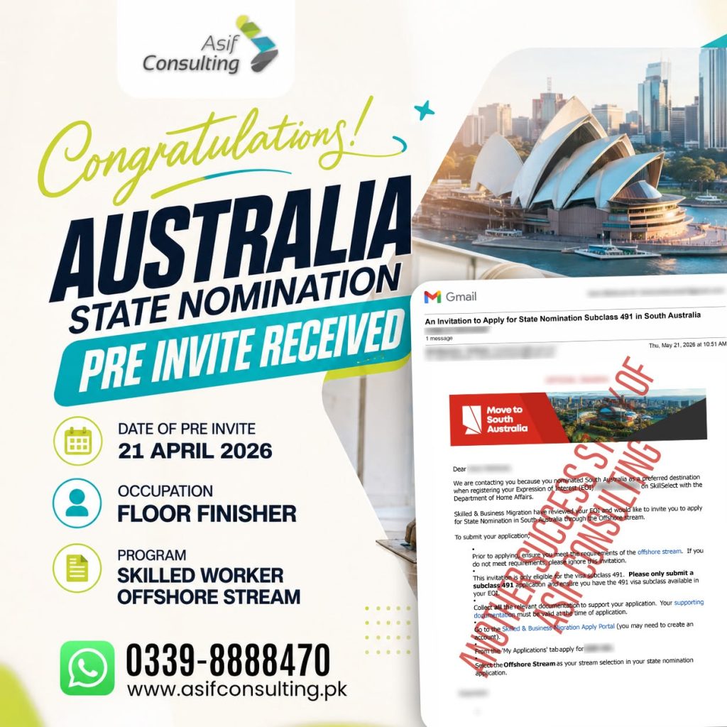 Australia Subclass 491 success story