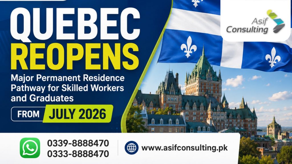 Quebec reopens PEQ from July 2026 for skilled workers and graduates. Learn about eligibility, application process, and pathway to Canada PR